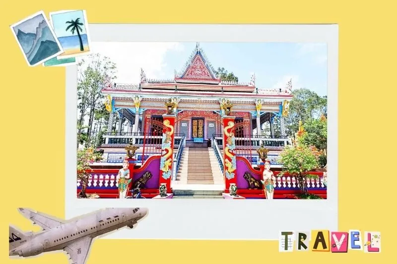 Kiến trúc độc đáo của Chùa Sà Lôn