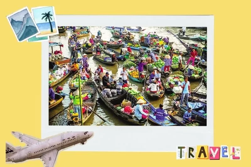 Những hoạt động thú vị tại Chợ nổi Ngã Năm